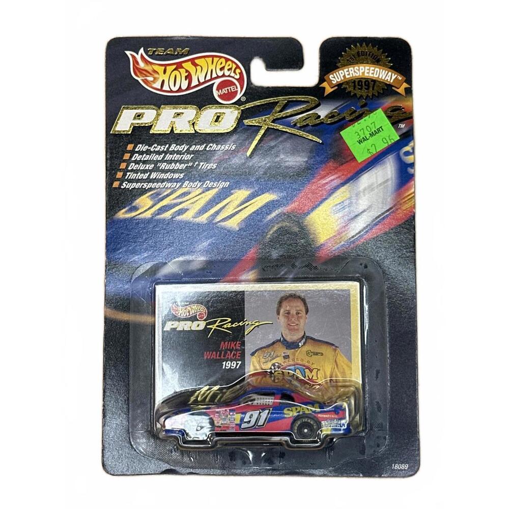 Hot Wheels Pro Racing Mike Wallace #91 Die-Cast Car 1997